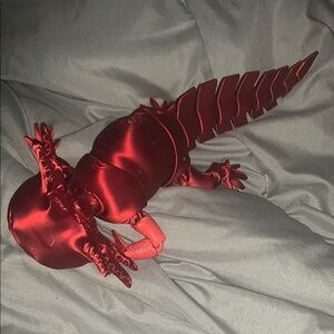 Red Reptile Toy